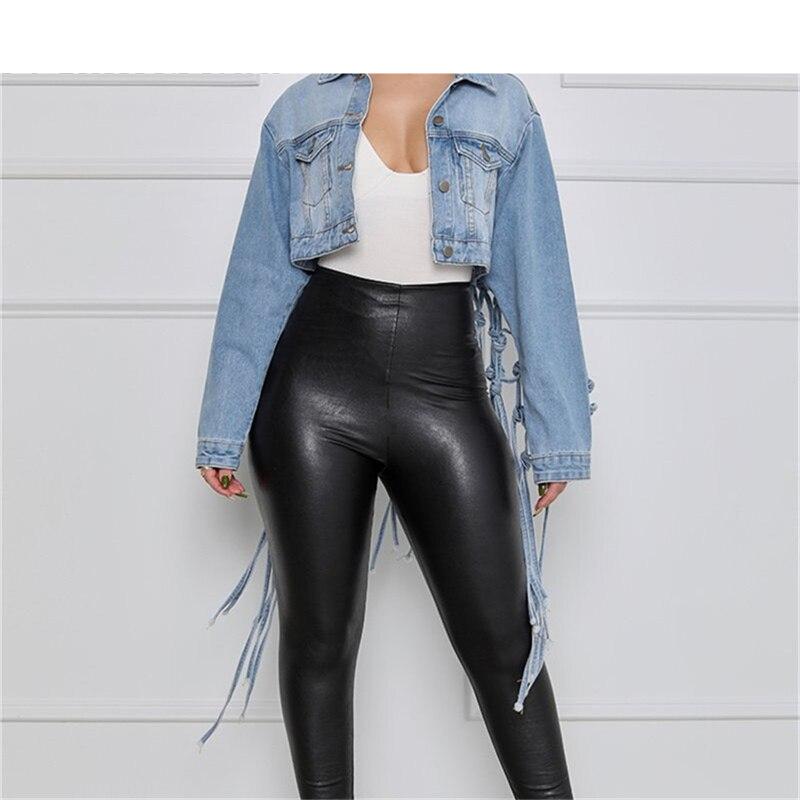 Women's Creative Tassel Denim Jacket Women's Creative Tassel Denim Jacket