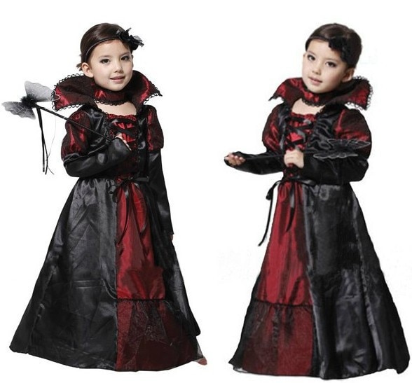 Halloween Vampire Costume for Girls