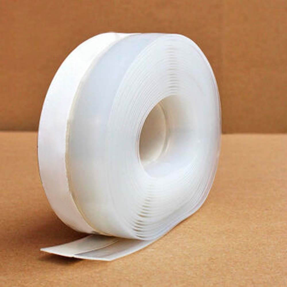 Hot Sale 1pc 1M Windproof Dustproof Waterproof Pest Control Transparent Color Silicone Rubber Window Bar Door Sealing Strip