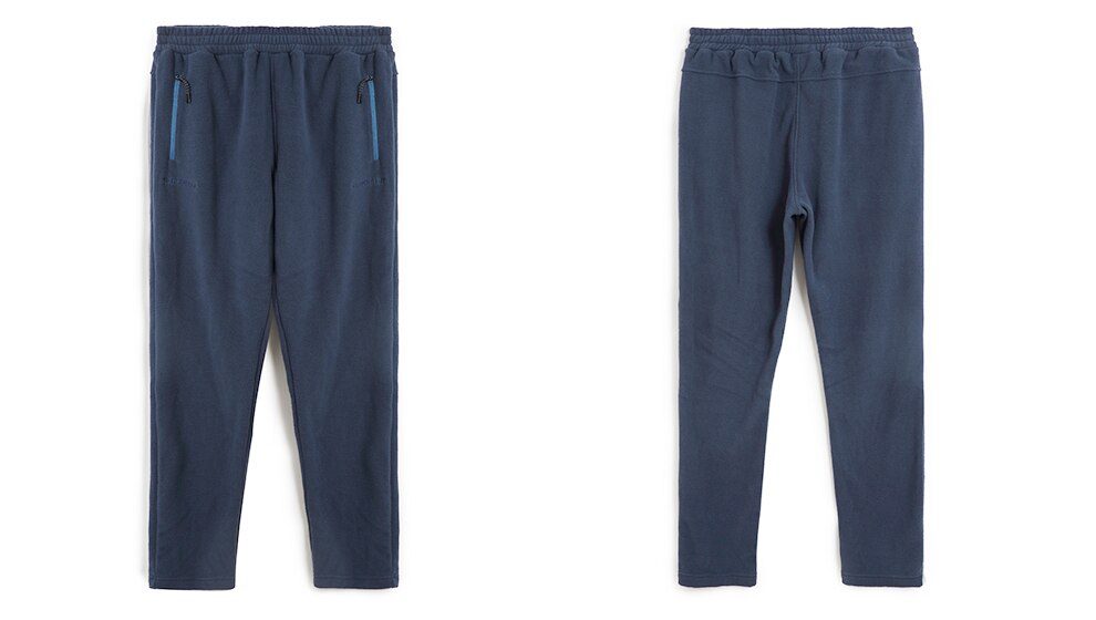 Pantalones cálidos de forro polar para hombre