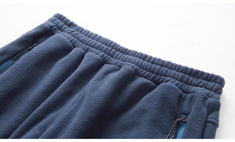Pantalones cálidos de forro polar para hombre
