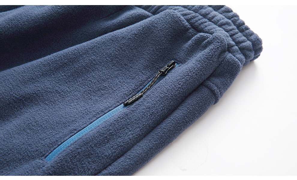 Pantalones cálidos de forro polar para hombre