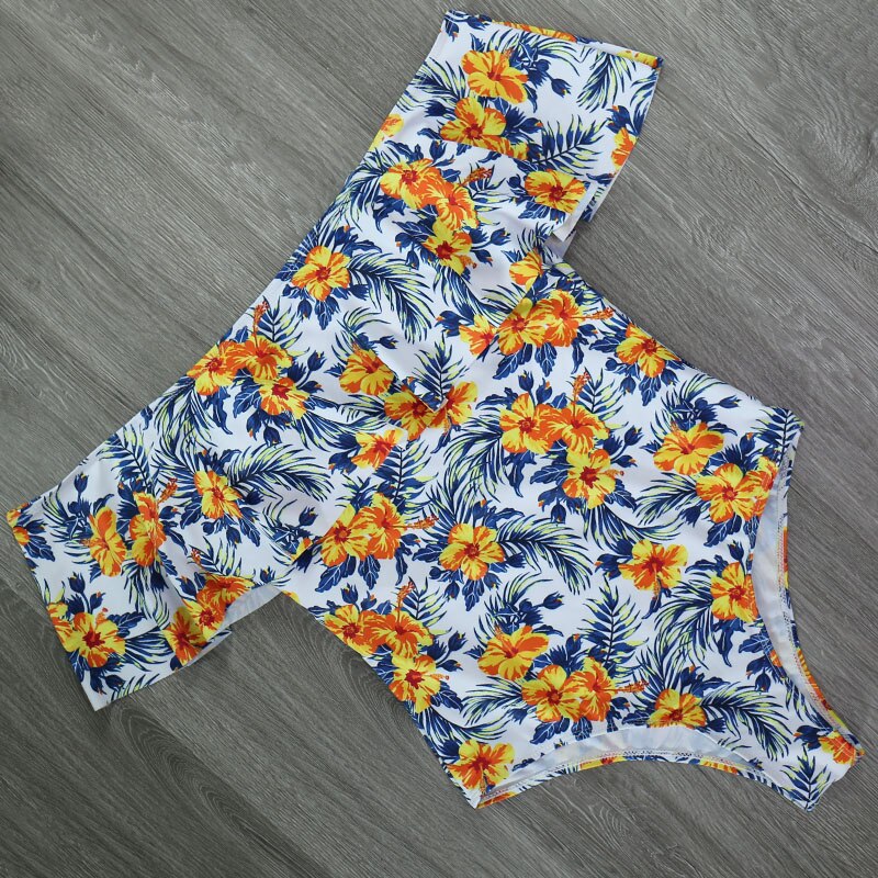 Women's Off Shoulder Solid Swimsuit