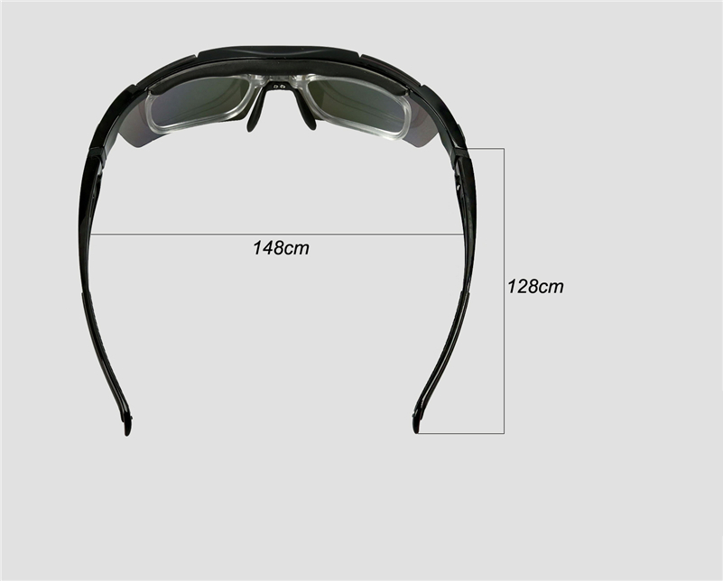 5 Lens Polarized Cycling Sunglasses