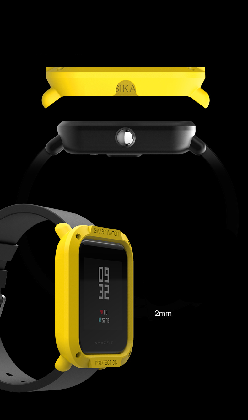Colorful Protective Cover for Xiaomi Huami Amazfit Colorful Protective Cover for Xiaomi Huami Amazfit