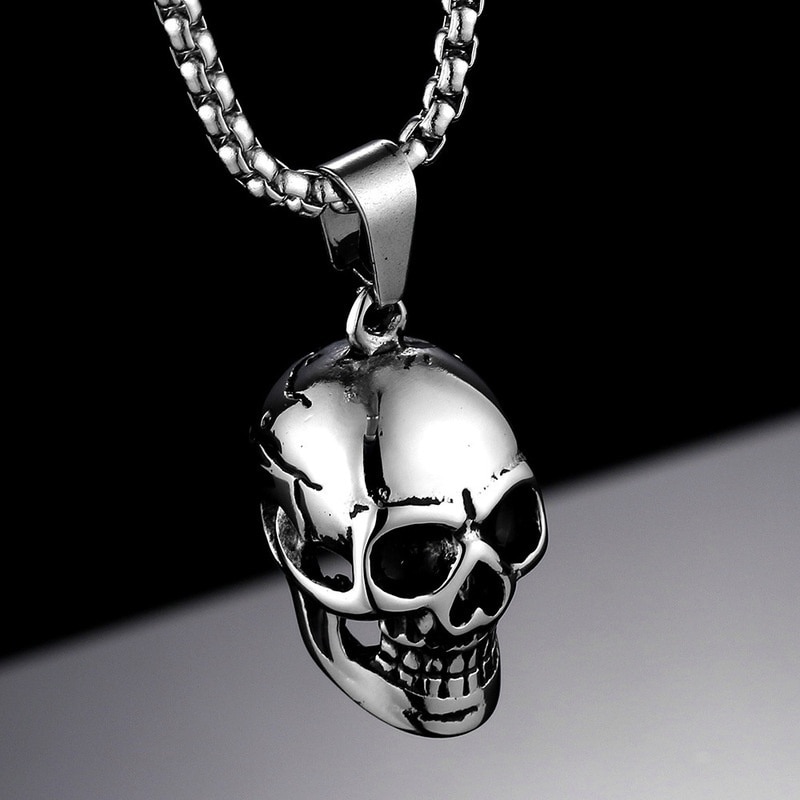 Men's Skull Necklace Men's Skull Necklace