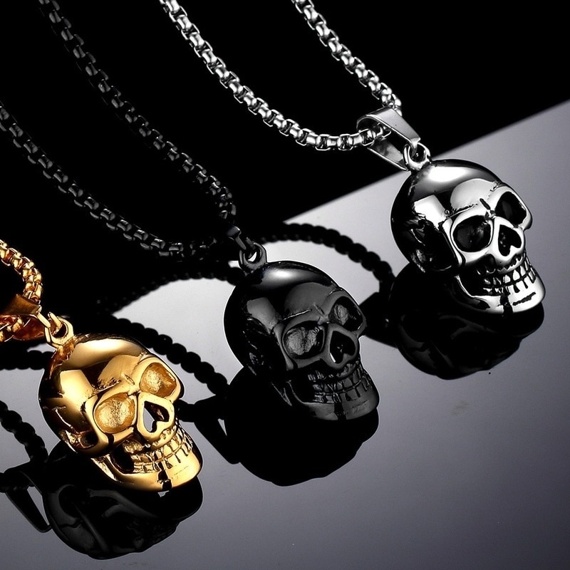 Men's Skull Necklace Men's Skull Necklace
