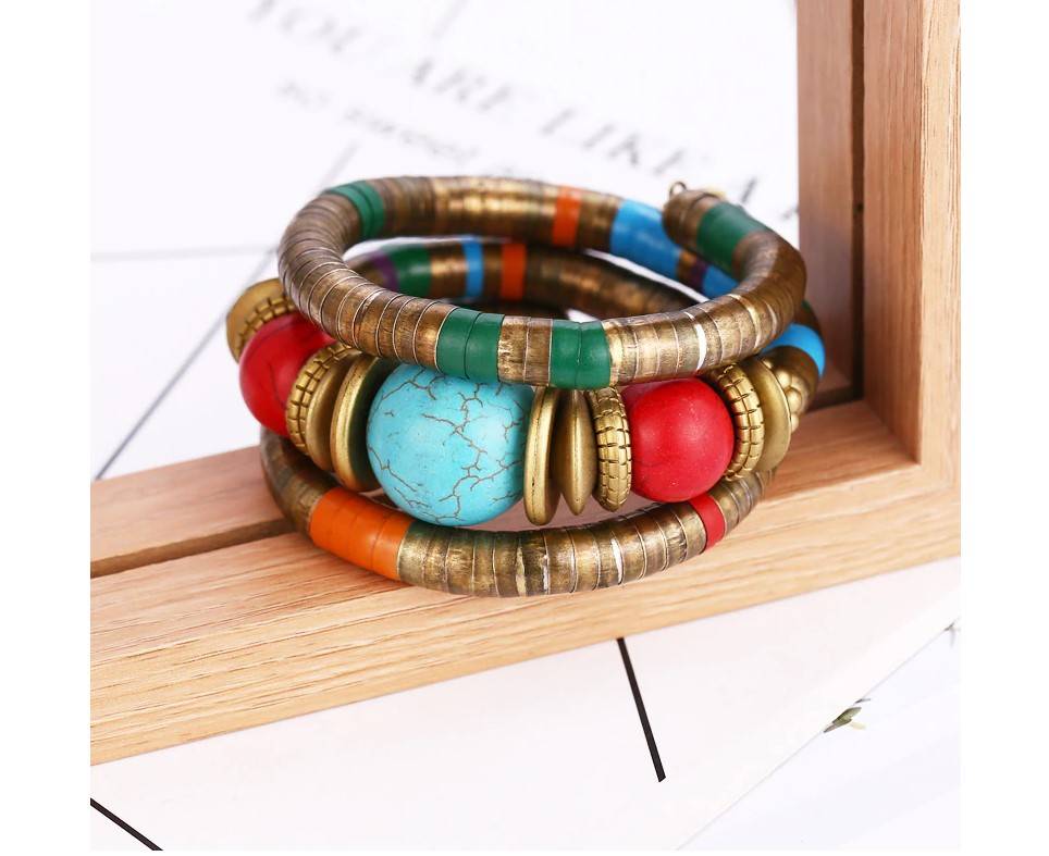 Women's African Style Snake Bracelet