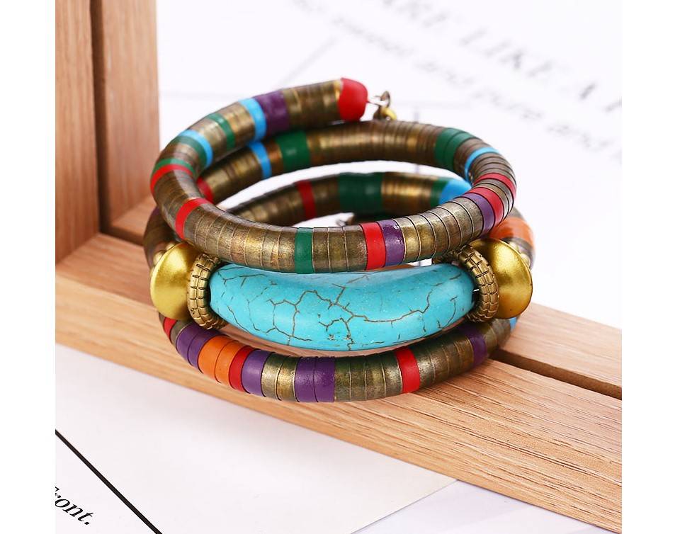 Women's African Style Snake Bracelet
