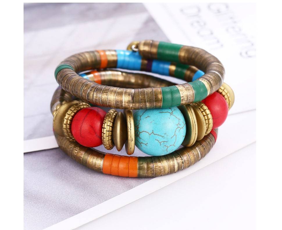 Women's African Style Snake Bracelet