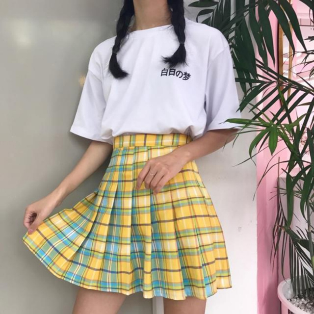 Women's Kawaii Pleated Skirt