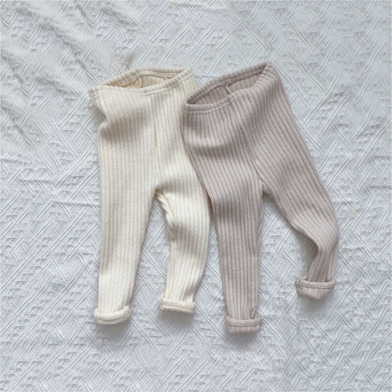 Winter Solid Knitted Clothing Set