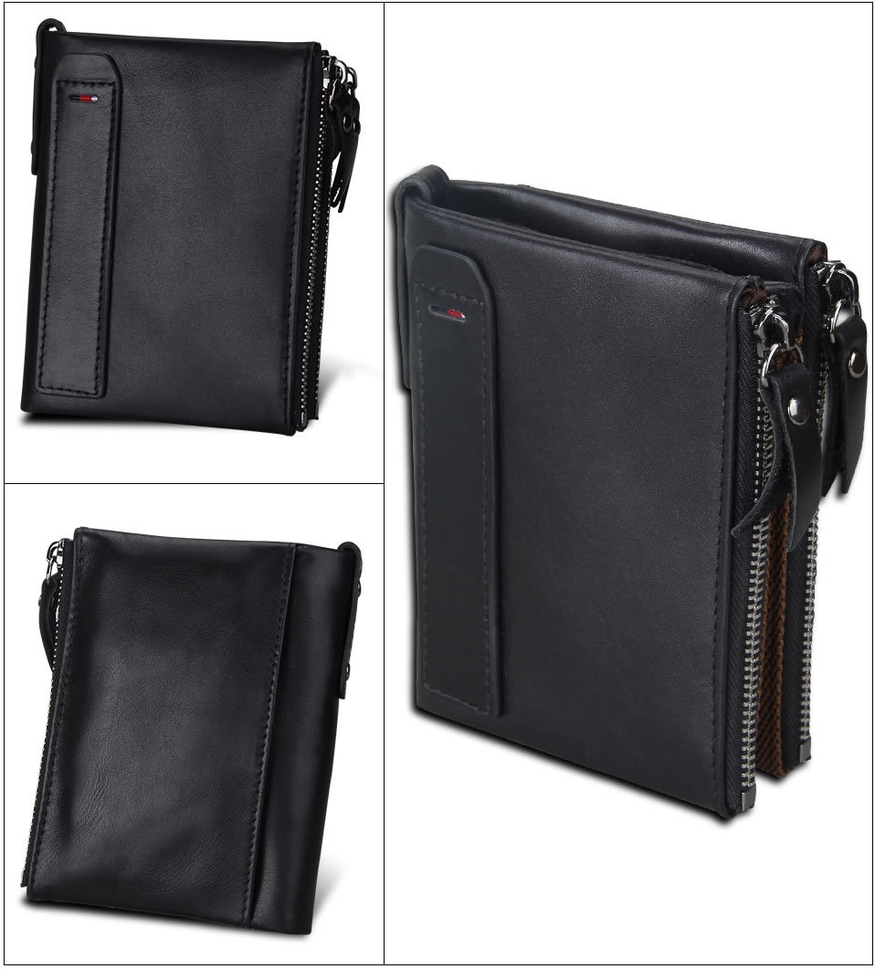 Women's Genuine Leather Short Wallet