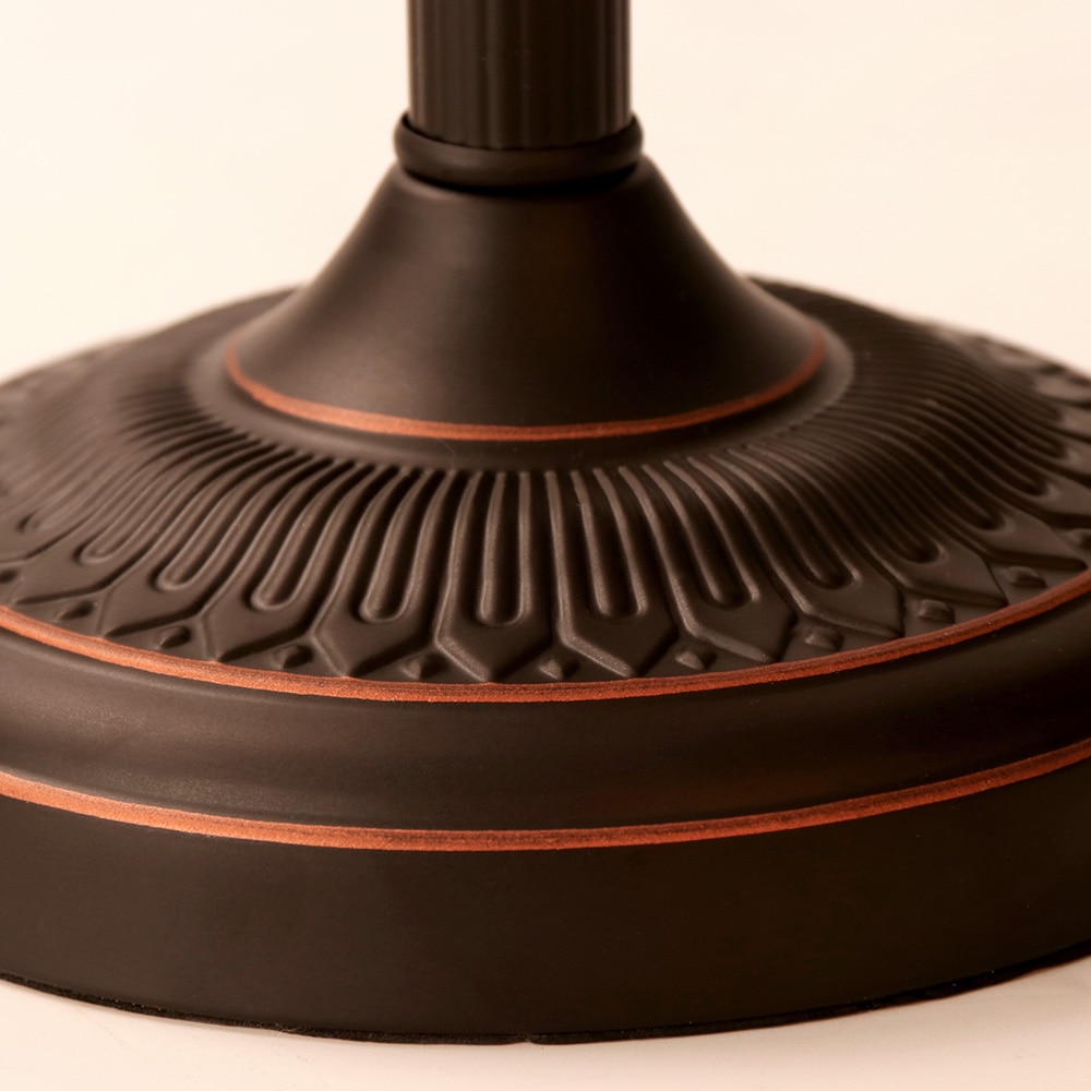 Vintage Banker Table Lamp - Amber - Sage Design Group - Annette Sage, CEO