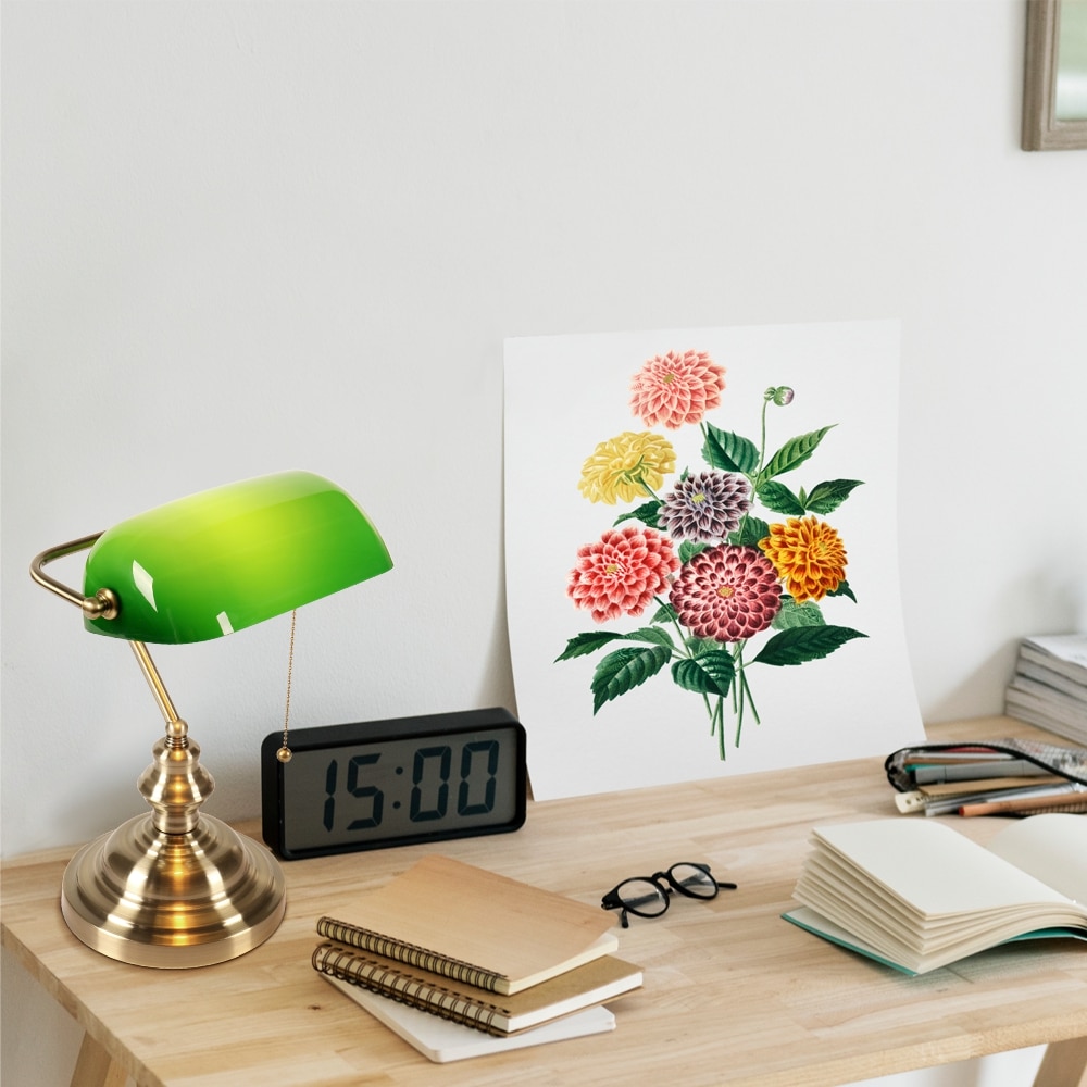 Vintage Banker Table Lamp - Sage Design Group - Annette Sage, CEO