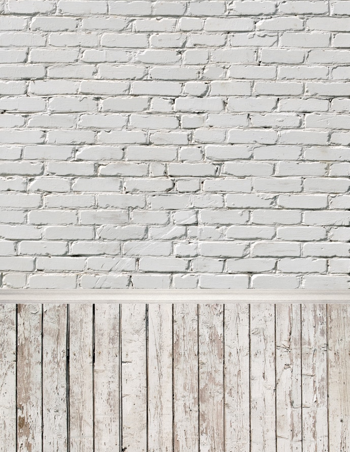 Brick Wall Style Vinyl Backdrop