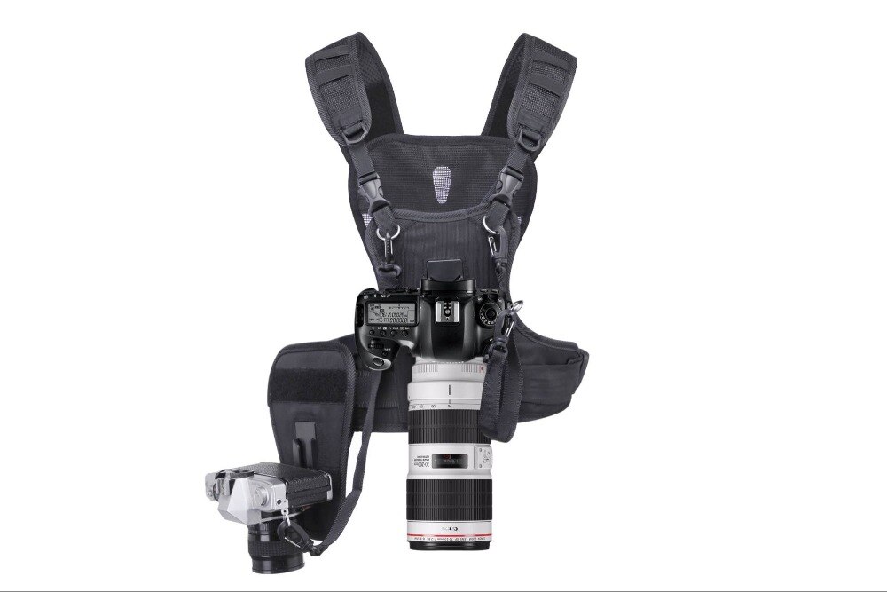 Adjustable Dual Camera Carrying Harness