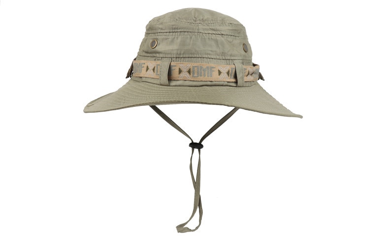 Unisex Waterproof Safari Hat with Strap