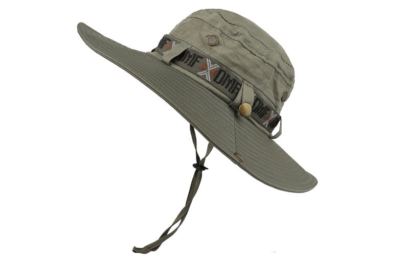 Unisex Waterproof Safari Hat with Strap