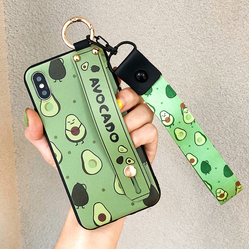Colorful iPhone Case with Neck Strap