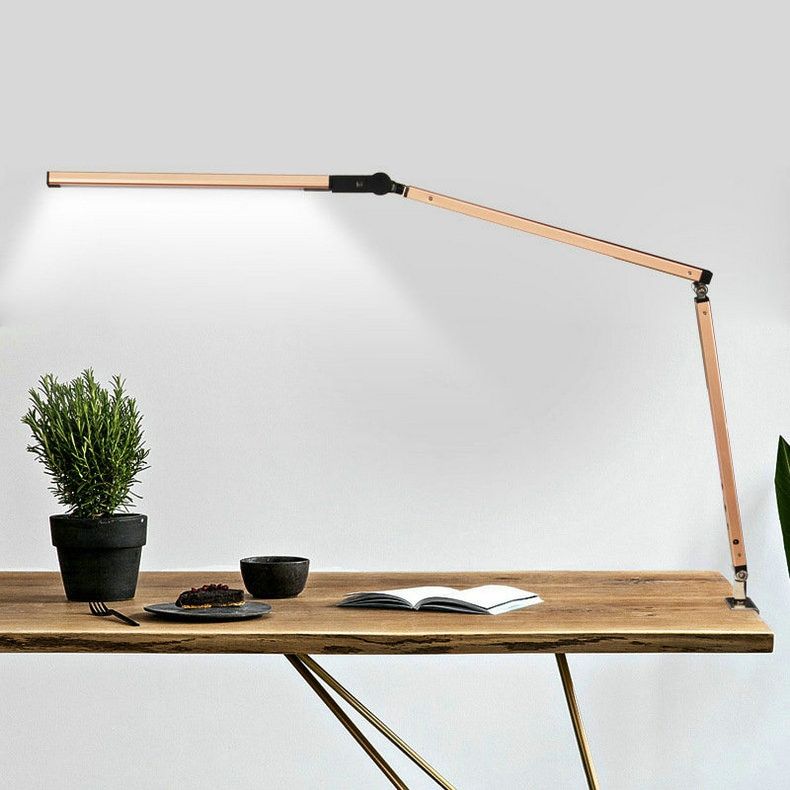 Flexible Modern Aluminum Desk Lamp