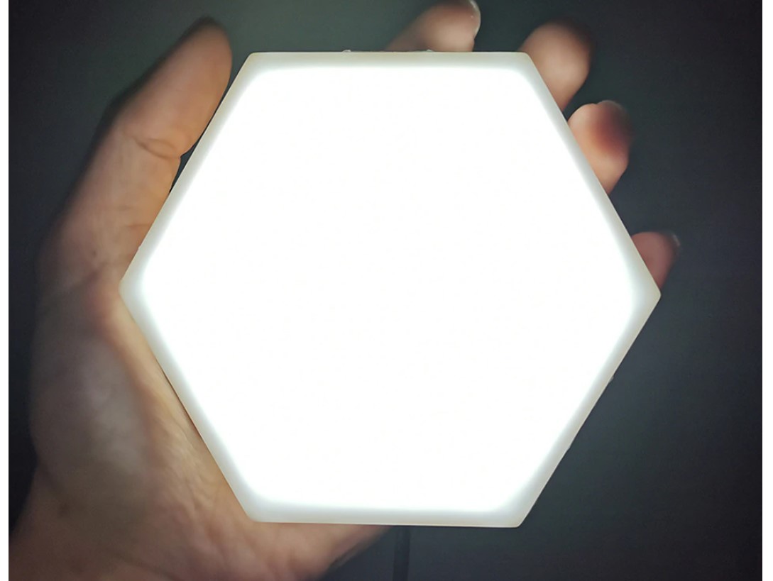 Hexagon Puzzle LED Wall Lamp - Sage Design Group - Annette Sage, CEO