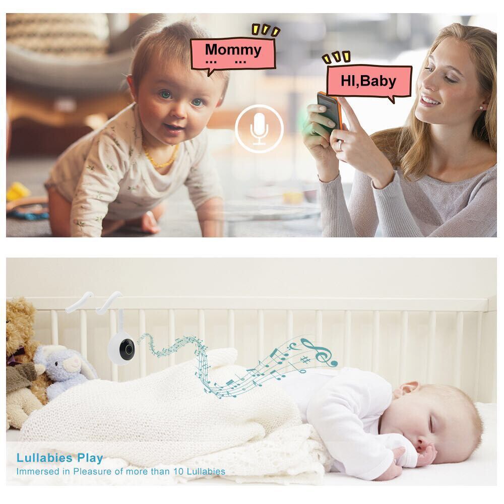 Mini Baby Monitor with Temperature / Humidity Detect