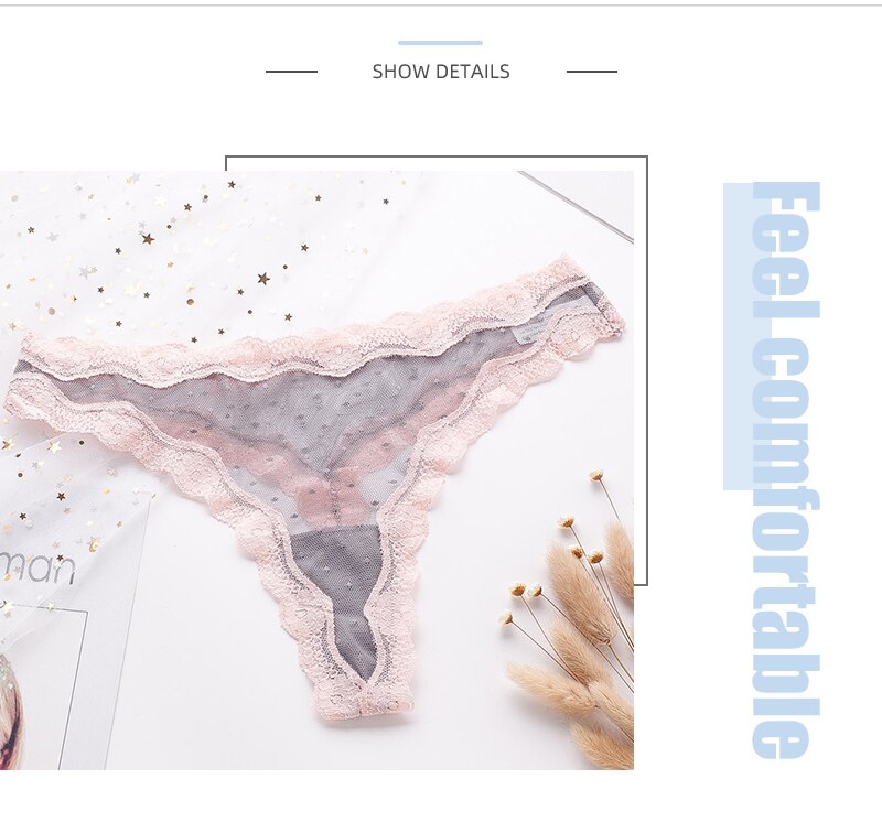 Nahtlose Spitzenhöschen für Damen
