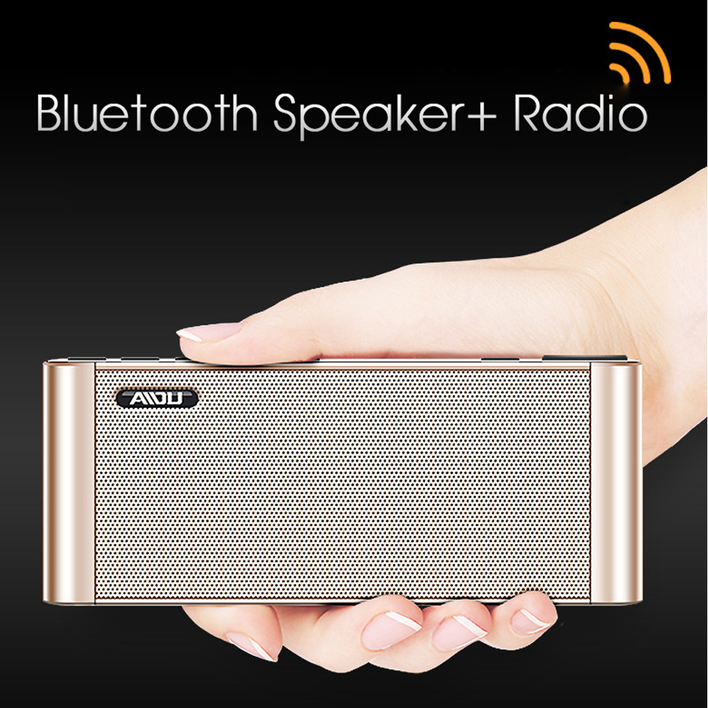 Portable Wireless HiFi Bluetooth Speaker with Microphone