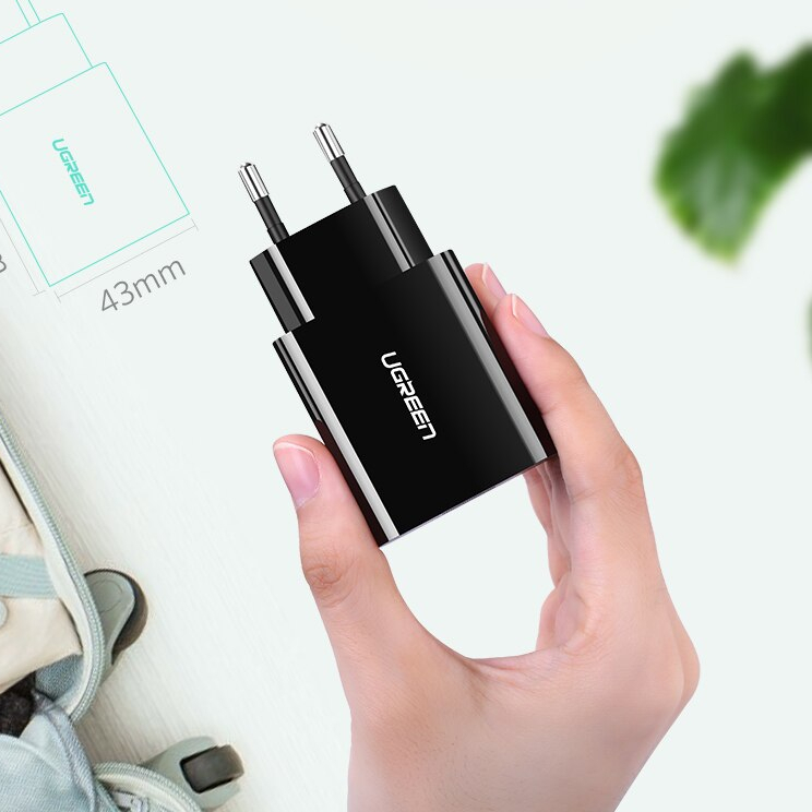 Compact Travel USB Wall Charger