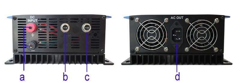 2000W Battery Discharge Solar Inverter with Limiter Sensor