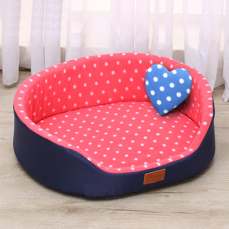 Soft Round Double Sided Bed for Dogs