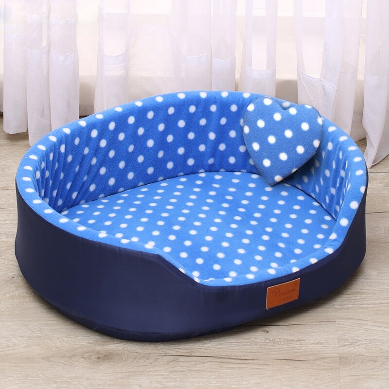 Soft Round Double Sided Bed for Dogs