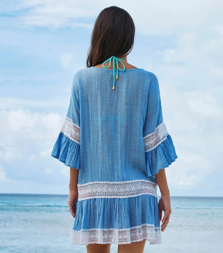 Women's Boho Style Lace Beach Cover Up
