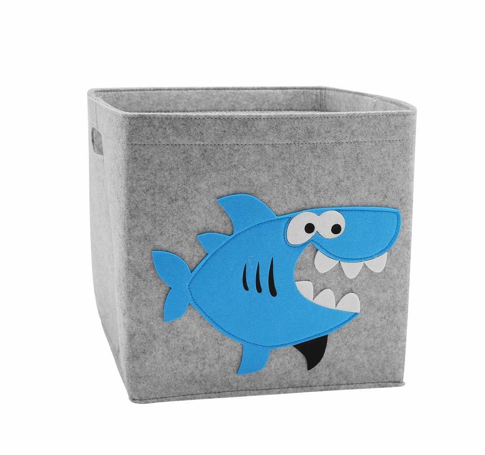 Animals Patchwork Felt Storage Basket Animals Patchwork Felt Storage Basket