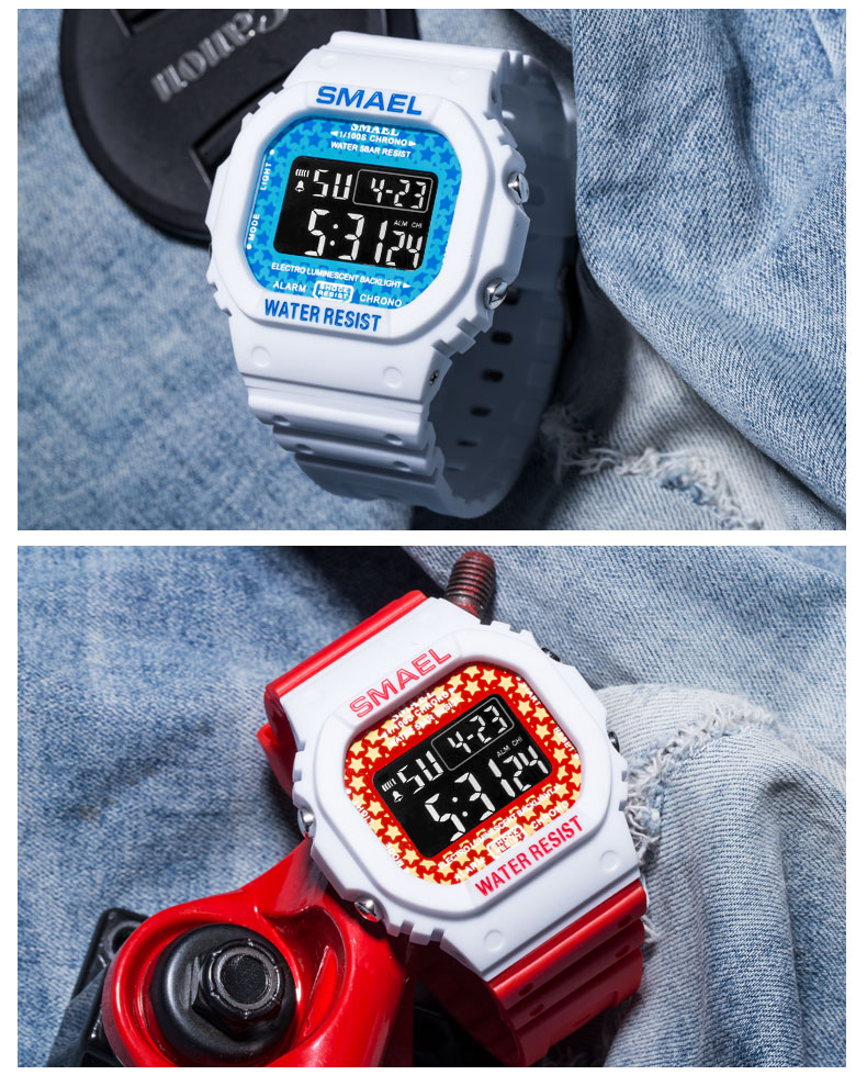 Men's Laconic Style Digital Sport Watches
