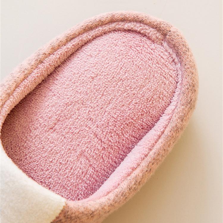 Winter Bear Patterned Warm Slippers for Women