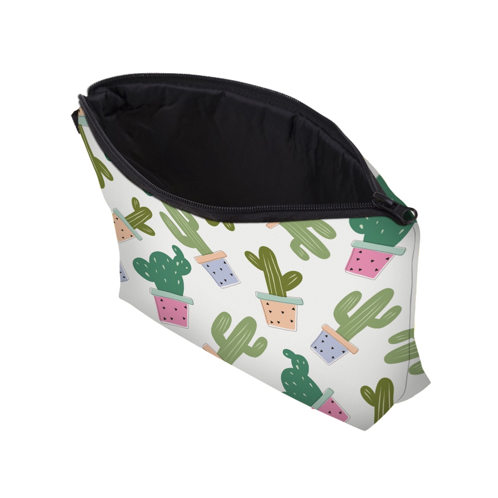 Pochette Cosmetica con Stampa 3D di Cactus