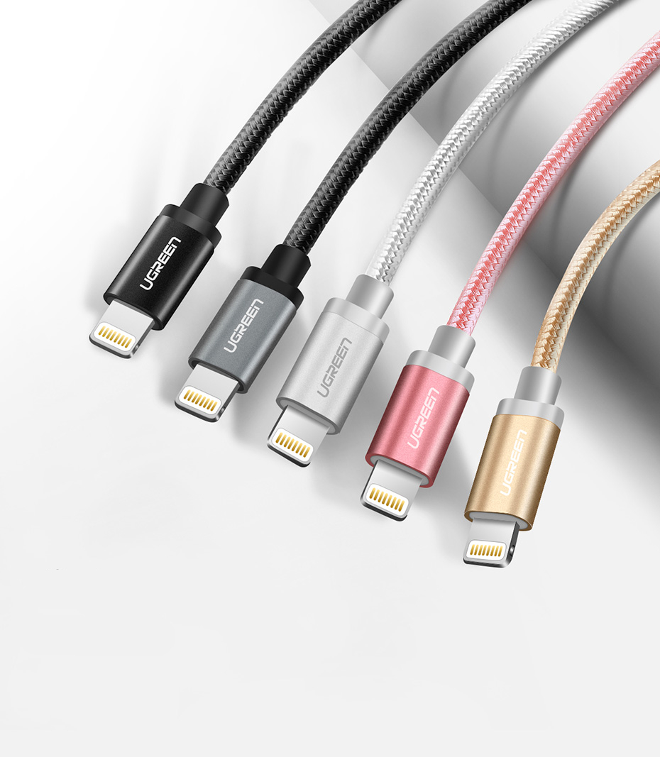 Colorful Braided USB to Lightning Cable