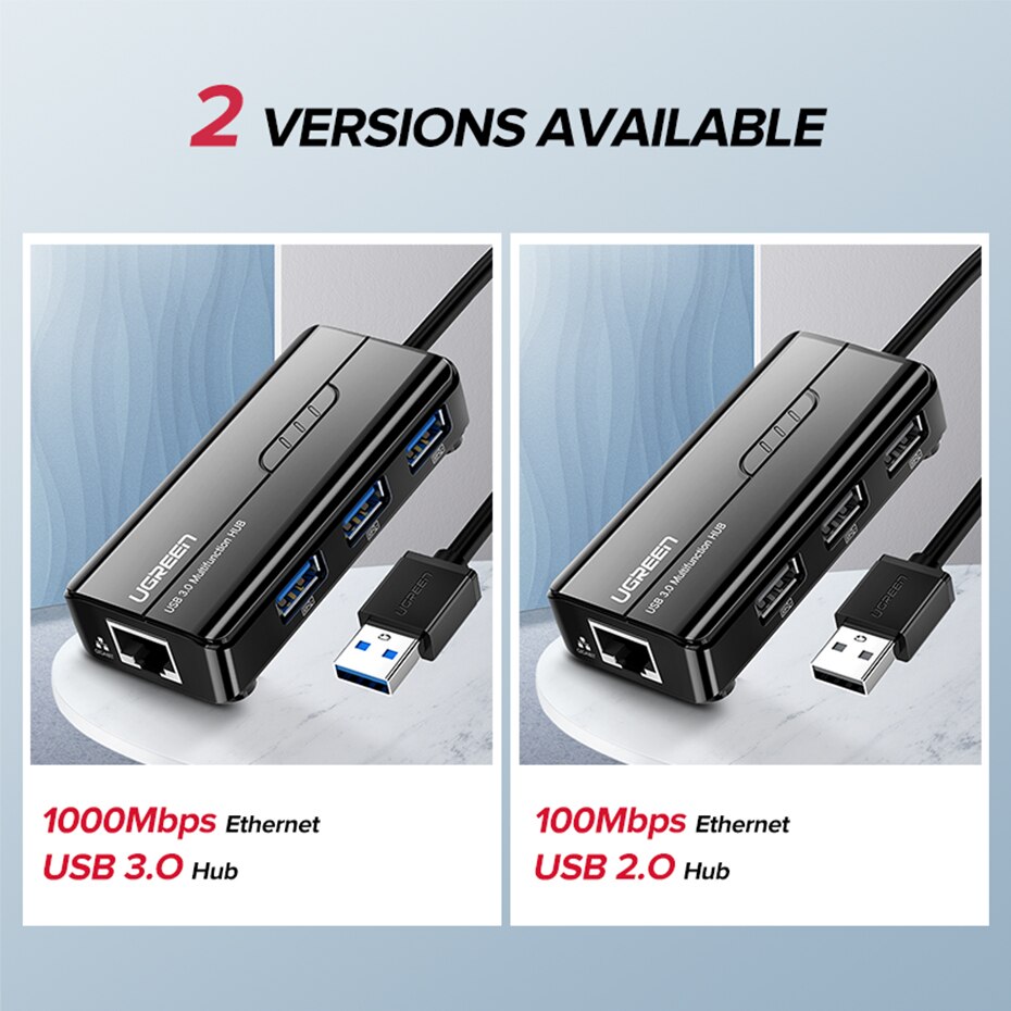 Ethernet Simple 3.0 USB-C Hubs