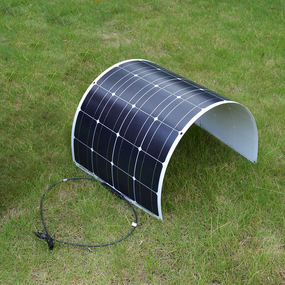 100W Monocrystalline Flexible Solar Panels