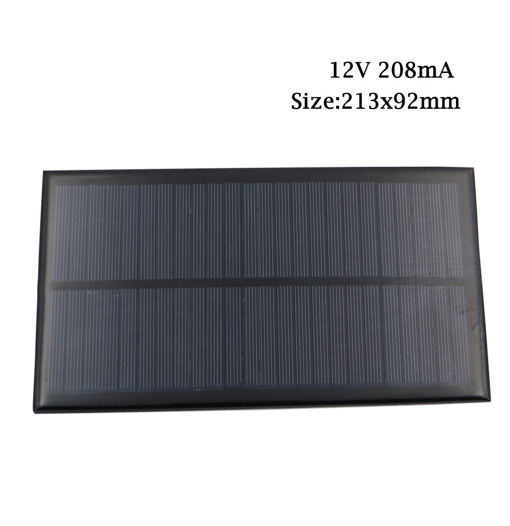 Assorted 12 V Solar Cell