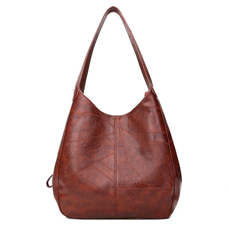 Women's Big Leather Handbag