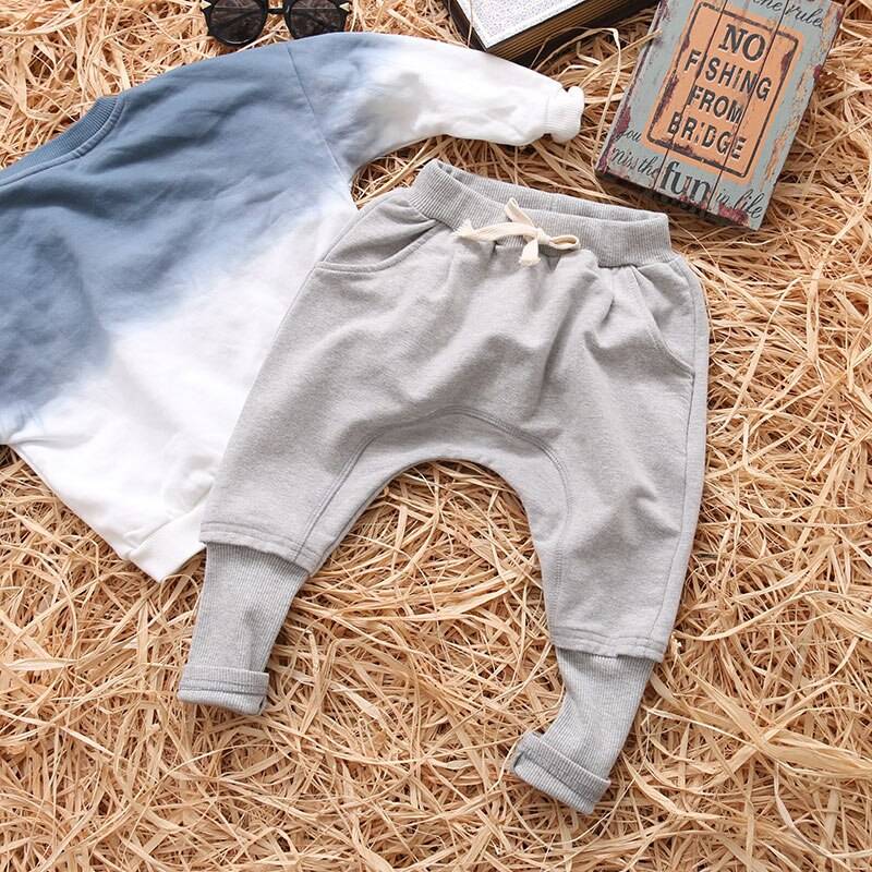 Boy's Solid Colors Cotton Harem Pants