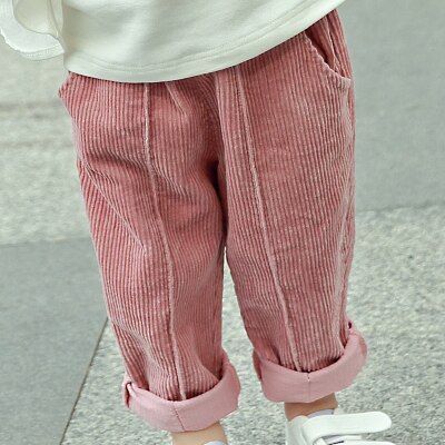 Casual Corduroy Baby Pants