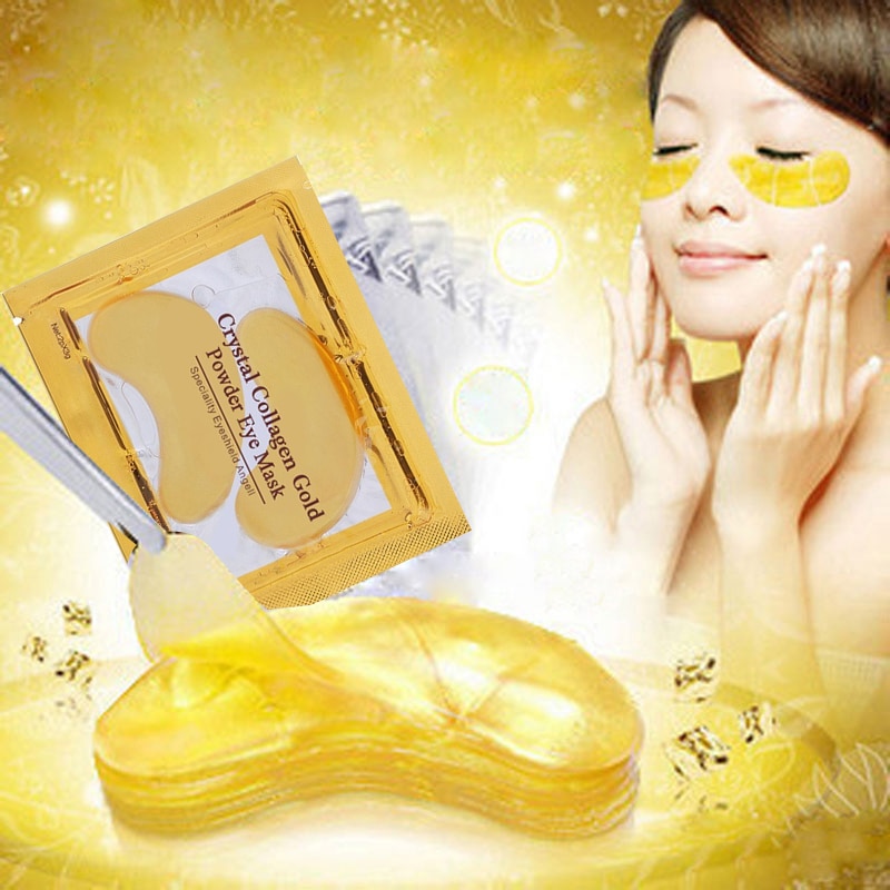 Gold Crystal Collagen Eye Patches 10 pcs/Set