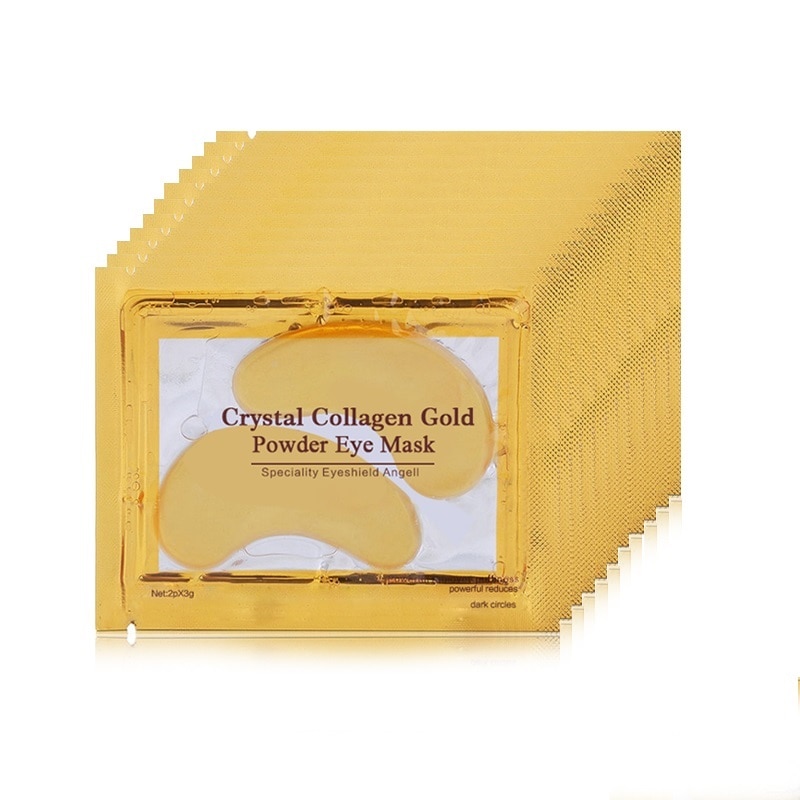 Gold Crystal Collagen Eye Patches 10 pcs/Set