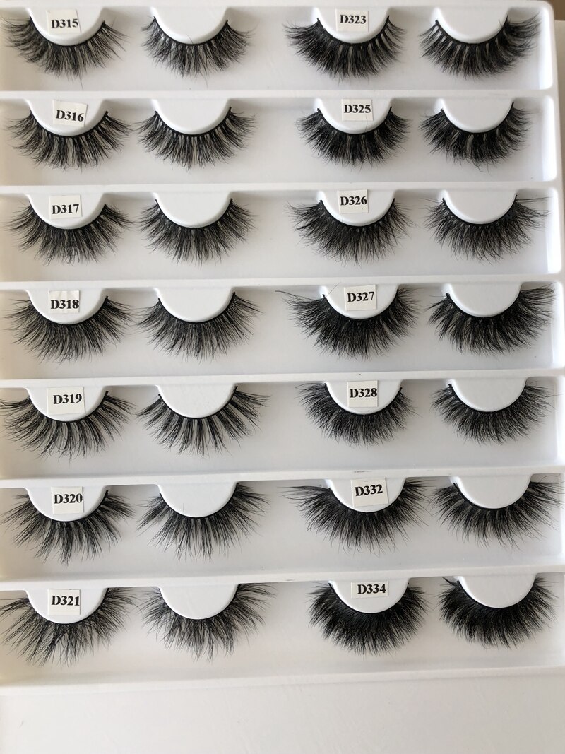 Thick Dramatic 3D Mink Eyelashes Thick Dramatic 3D Mink Eyelashes