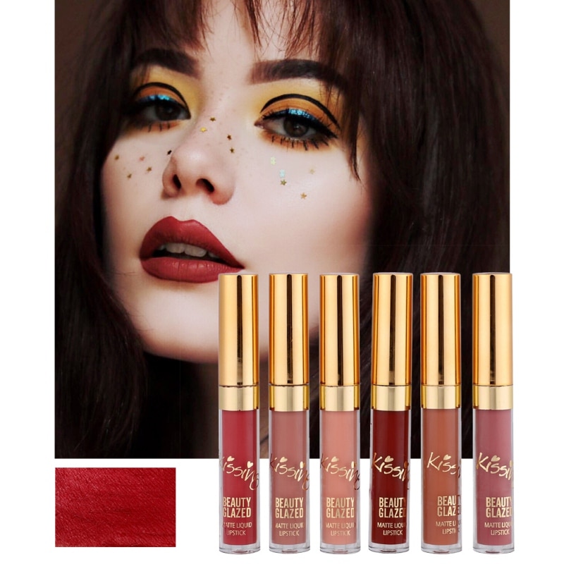 Velvet Matte Lip Gloss 6 Pcs Set