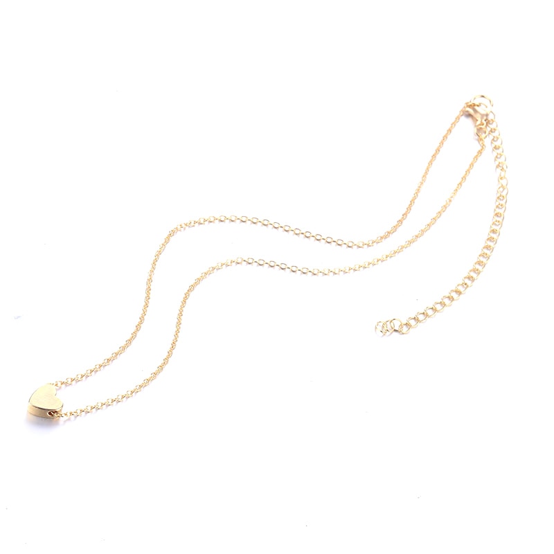 Collana con Ciondolo a Forma di Cuore da Donna